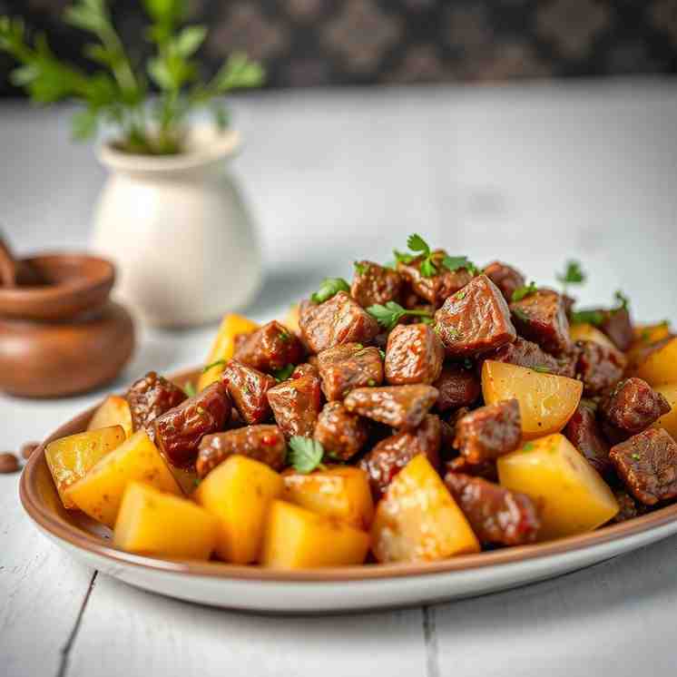 Bolivian K'allu - Potatoes & Beef Recipe